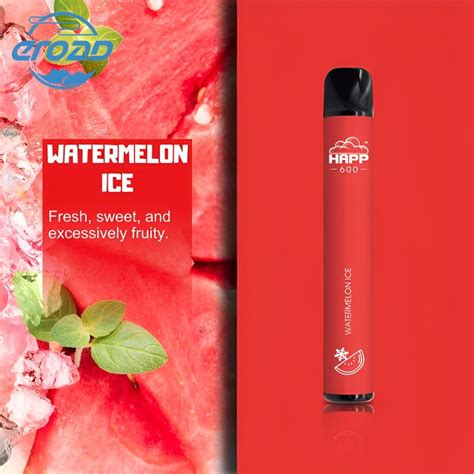 Happ 600 Puffs Disposable Vape Device Watermelon Ice Vapestore To