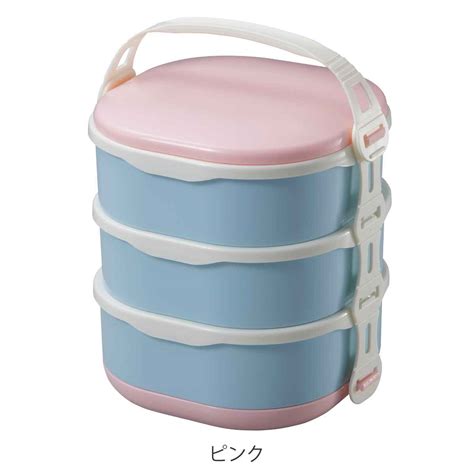 お弁当箱 ピクニックケース 3段×500ml （ ピクニックランチボックス お重 行楽弁当箱 三段 1500ml レンジ対応 大容量 弁当箱 ランチボックス 入れ子式 レンジok 日本製