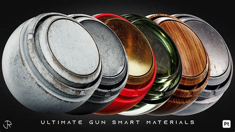 Ultimate Gun And Weapon Smart Materials For Substance D Painter D