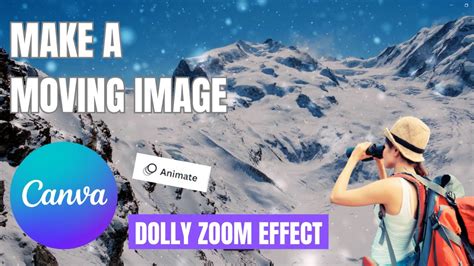 How To Make An Image Move In Canva Animate Your Photos With Dolly