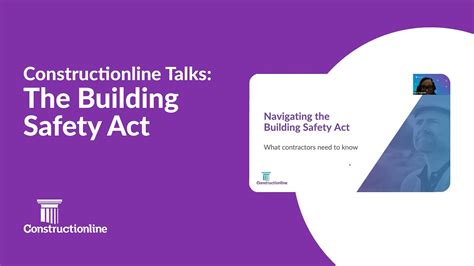 Navigating The Building Safety Act What Contractors Need To Know YouTube