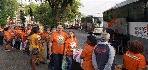 Primeira Turma Do Viva A Melhor Idade 2024 De Volta Redonda Embarca