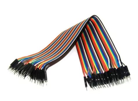 Cables Dupont Jumpers Para Protoboard 20cm 40piezas MercadoLibre