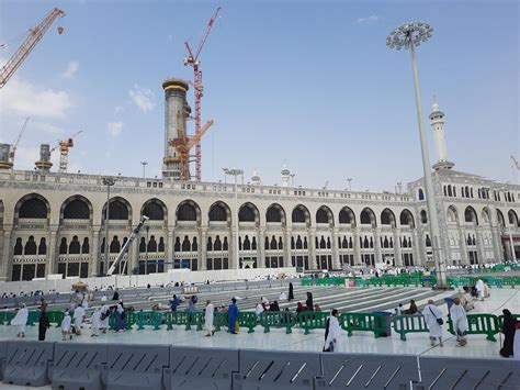 Mekka Saudi Arabi Maart Mooi Buiten Visie Van Masjid Al Haram