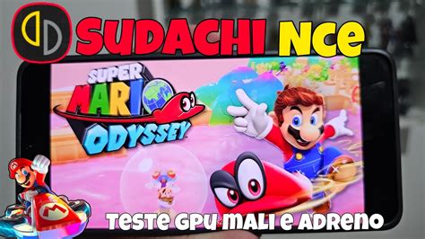 SAIU NOVA VERSÃO SUDACHI NCE EMULADOR SWITCH NO ANDROID TESTE NA GPU