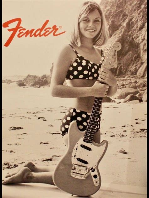 Fender Mustang Ad From The 60s Shes Probably A Grandmother Now 🤘 Fender Guitars Guitar