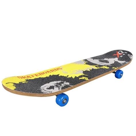 Skateboard En Bois Skate Roues Achat Vente Skateboard En Bois