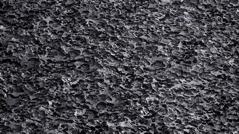 Black Volcanic Rock PBR Texture