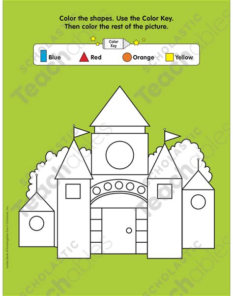 Castle Shapes Clip Art