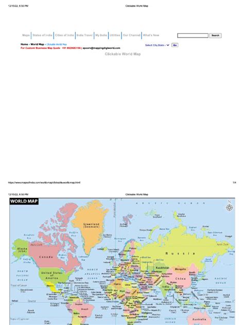 World Map | PDF