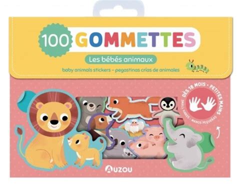 Ma Pochette De Gommettes Les B B S Animaux La Petite Penderie