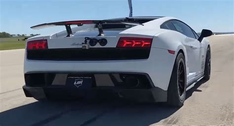 Twin Turbo 3 000 HP Lambo Gallardo Sets New Half A Mile Record At 253