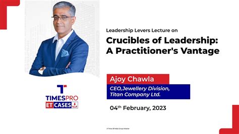 Crucibles Of Leadership A Practitionorss Vantage Timespro Youtube