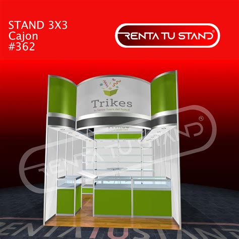 Stand cajón 3x3 362 RentaTuStand mx