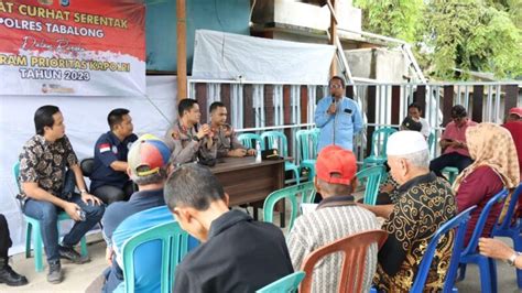 Jumat Curhat Polres Tabalong Warga Tanyakan Prosedur Perpanjangan STNK