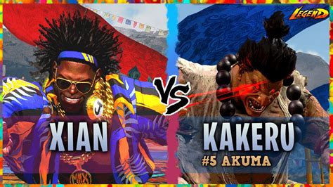 SF6 S2 Dee Jay Xian Vs Ranked 5 Akuma Kakeru Street Fighter