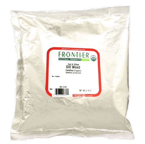 Frontier Organic Dill Weed 1 Lb King Soopers