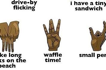 A Comprehensive Guide To Gang Signs | Gang signs, Signs, Gang