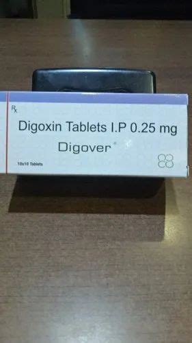 Digover 0 25 Mg Digoxin Tablet Clover Healthcare Pharma ID 22195634591