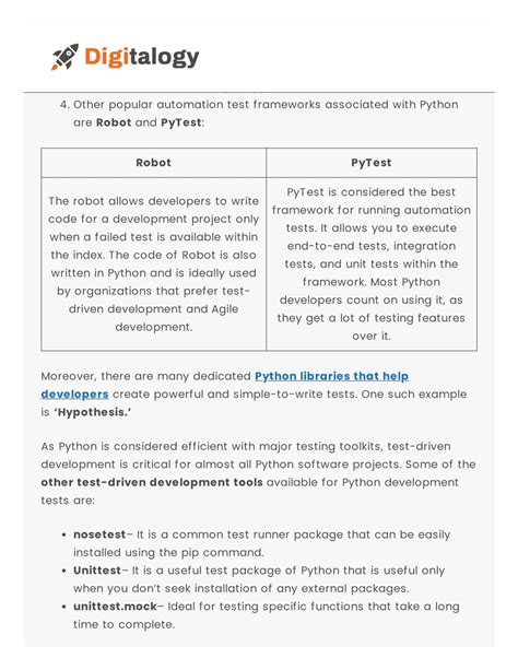 Ppt All About Pythons Test Driven Development Approach Powerpoint