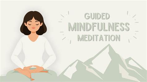 Guided Meditation For Mindfulness Letting Go Of Negative Thoughts And