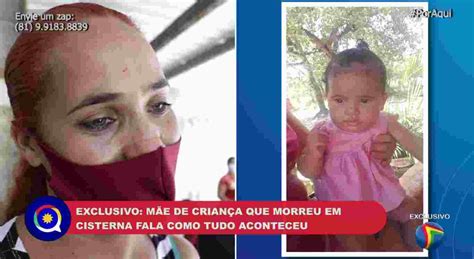 Ela Morreu Nos Meus Bra Os Diz M E De Crian A De Um Ano Morta Ap S