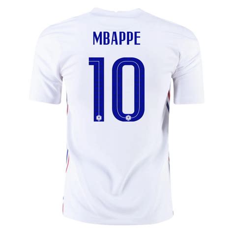 Buy 2020 Kylian Mbappe France Away Men's Soccer Jersey