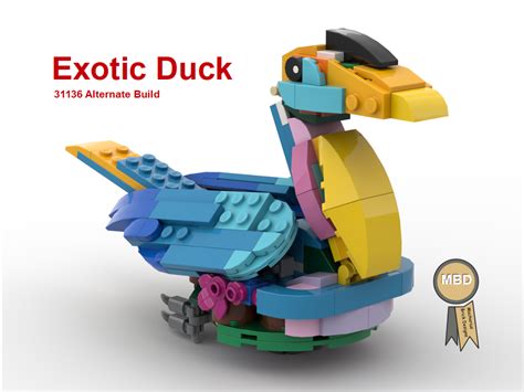 LEGO MOC Exotic Duck, 31136 Alternate Build by Macharius | Rebrickable - Build with LEGO