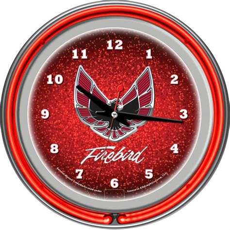 Pontiac Metal Wall Clock Foter