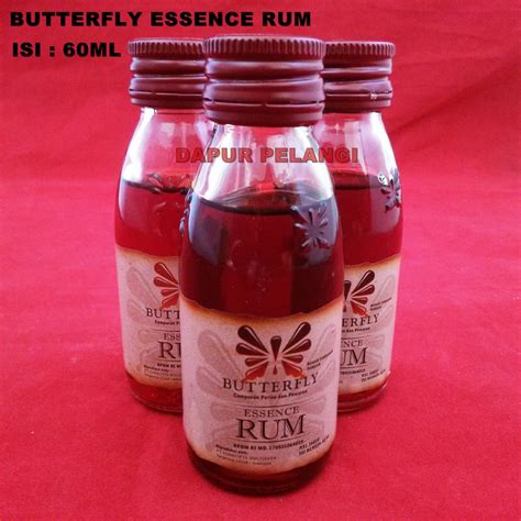 Jual Koepoe Perisa Dan Pasta BUTTERFLY Rum Jamaica Rhum Jamaica