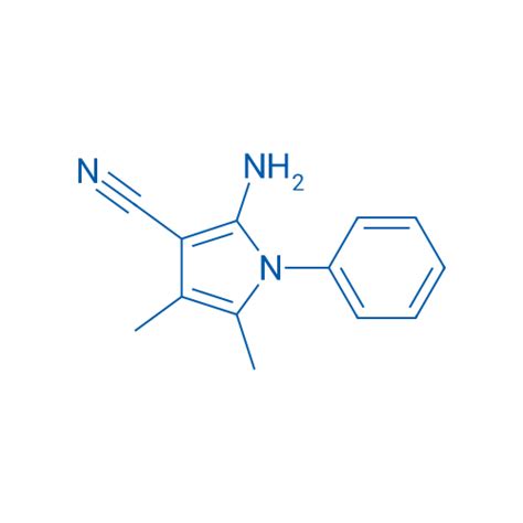 54329 29 2 2 Amino 4 5 Dimethyl 1 Phenyl 1H Pyrrole 3 Carbonitrile BLD