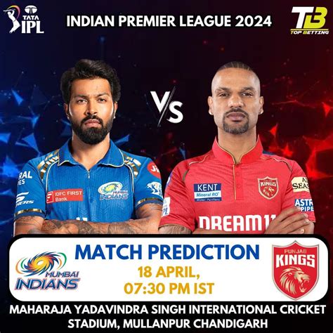 Mi Vs Pbks Match Prediction Ipl 2024 Predictions