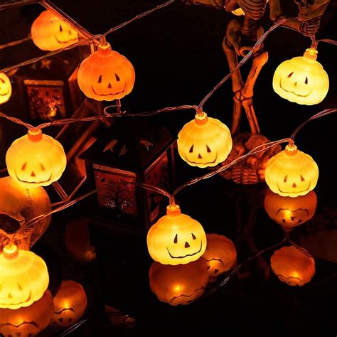 10 Halloween String Lights to Spook up Your House Decorations