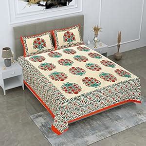 Bedzone Cotton Comfort Tc Rajasthani Jaipuri Traditional King