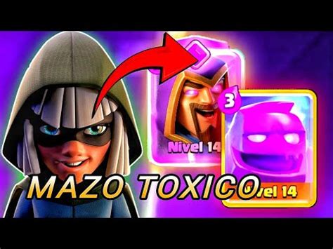 JUGANDO CON EL MAZO MAS TÓXICO EN CLASH ROYALE clashroyale