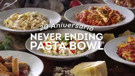 Olive Garden Never Ending Pasta Bowl Tv Commercial Aniversario