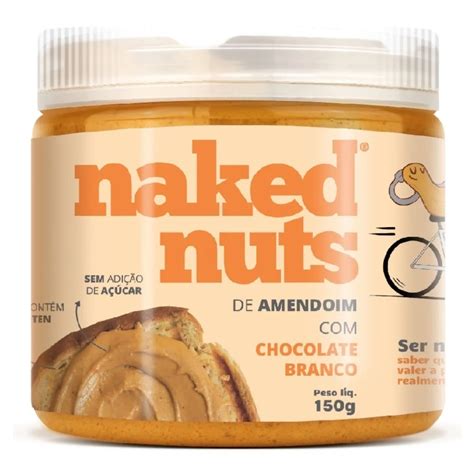 Pasta De Amendoim Chocolate Branco Naked Nuts 150g Shopee Brasil