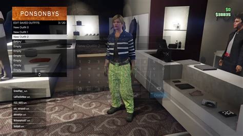 Gta 5 Online Modded Outfit Components Youtube