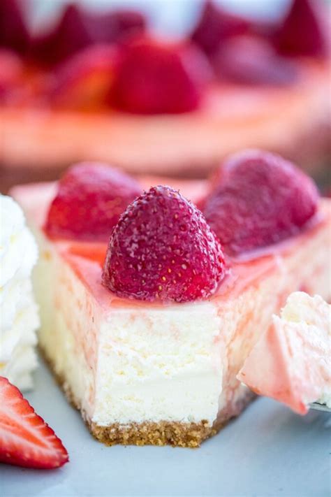 Strawberry Cheesecake Recipe Sweet And Savory Meals