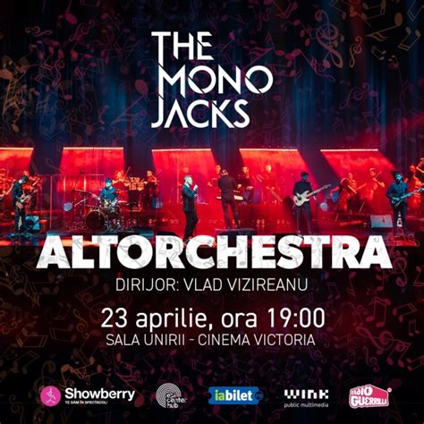 Concert The Mono Jacks X Altorchestra Aprilie Sala Unirii