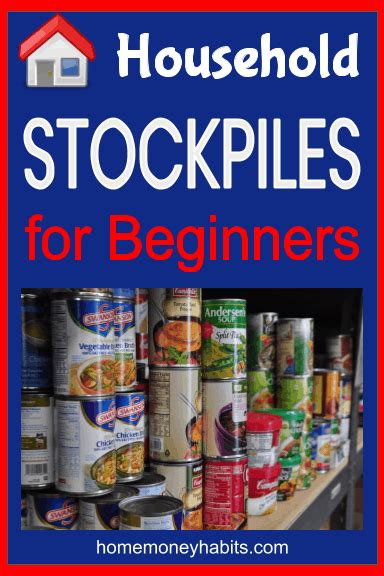 Household Stockpiling System For Beginners Home Money Habits