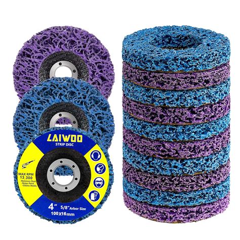 Amazon 10 Pack Strip Disc Wheel For Angle Grinders Stripping Wheel