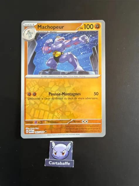 CARTE POKÉMON MACHOPEUR 067 165 Reverse EV3 5 Mini Série 151 NEUF EUR 1