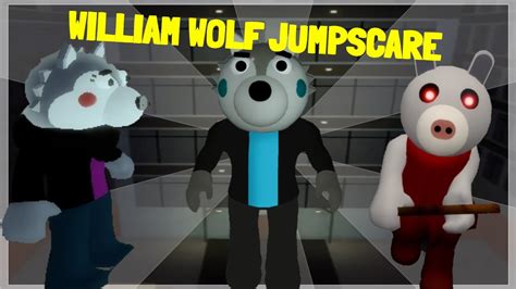 William Wolf Jumpscare Roblox Piggy Youtube