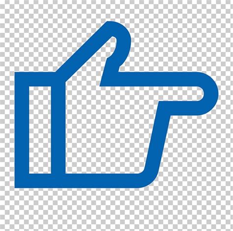 Thumb Signal Computer Icons Like Button Png Clipart Angle Area Blue