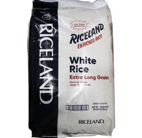 Rice Long Grain White Riceland 50 Lb Walnut Creek Foods