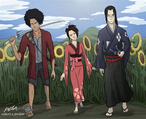 Mugen Jin And Fuu Samurai Champloo By Robertejordan On Deviantart