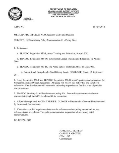 Letter Of Intent To Reenlist Template