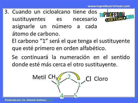 Nomenclatura De Cicloalcanos Lección Teórica Youtube