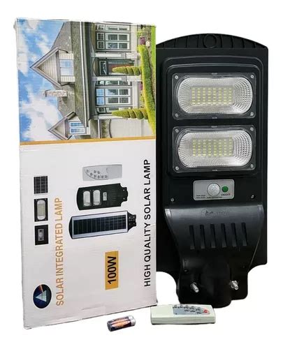 Solar Lumin Ria P Blica Poste Rua Led W C Sensor Frio Frete Gr Tis